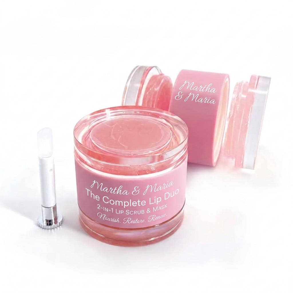 Martha & Maria – 2-in-1 Lip Scrub & Balm